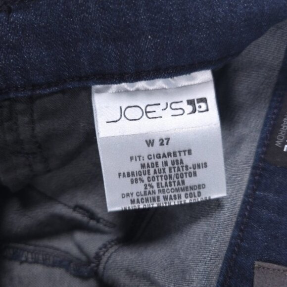 JOE’S USA🇺🇸MADE CIGARRETE STRAIGHT NARROW Jeans Low Rise MCZC5244 Size 27 - Picture 11 of 12
